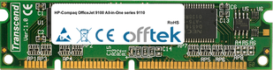 OfficeJet 9100 All-in-One Serie 9110 128MB Modulo - 100 Pin 3.3v SDRAM PC100 SoDimm