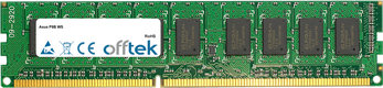 P8B WS 8GB Modulo - 240 Pin 1.5v DDR3 PC3-10600 ECC Dimm (Dual Rank)