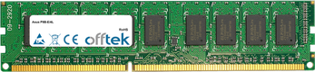 P8B-E/4L 8GB Modulo - 240 Pin 1.5v DDR3 PC3-10600 ECC Dimm (Dual Rank)
