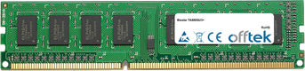TA880GU3+ 4GB Modulo - 240 Pin 1.35v DDR3 PC3-12800 Non-ECC Dimm