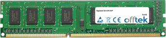 GA-A55-S3P 8GB Modulo - 240 Pin 1.5v DDR3 PC3-10600 Non-ECC Dimm