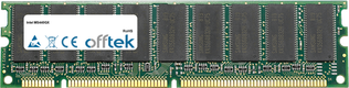 MS440GX 256MB Modulo - 168 Pin 3.3v PC100 ECC SDRAM Dimm