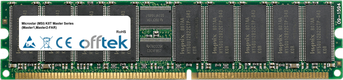 K8T Master Serie (Master1,Master2-FAR) 2GB Modulo - 184 Pin 2.5v DDR266 ECC Registered Dimm (Dual Rank)
