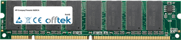 Presario 5420CA 256MB Modulo - 168 Pin 3.3v PC133 SDRAM Dimm