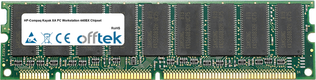 Kayak XA PC Workstation 440BX Chipset 256MB Modulo - 168 Pin 3.3v PC100 ECC SDRAM Dimm