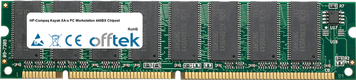 Kayak XA-s PC Workstation 440BX Chipset 128MB Modulo - 168 Pin 3.3v PC133 SDRAM Dimm