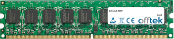 E-9232T 2GB Modulo - 240 Pin 1.8v DDR2 PC2-5300 ECC Dimm (Dual Rank)