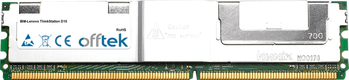 ThinkStation D10 16GB Kit (2x8GB Moduli) - 240 Pin 1.8v DDR2 PC2-5300 ECC FB Dimm