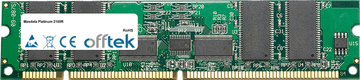 Platinum 2100R 1GB Modulo - 168 Pin 3.3v PC133 ECC Registered SDRAM Dimm