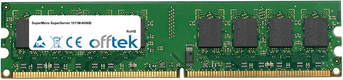 SuperServer 1011M-Ni/NiB 2GB Modulo - 240 Pin 1.8v DDR2 PC2-5300 Non-ECC Dimm