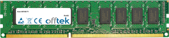AR160 F1 4GB Modulo - 240 Pin 1.5v DDR3 PC3-10664 ECC Dimm (Dual Rank)