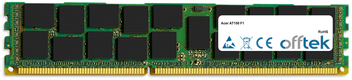 AT150 F1 16GB Modulo - 240 Pin 1.5v DDR3 PC3-8500 ECC Registered Dimm (Quad Rank)