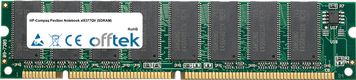 Pavilion Notebook Xt5377QV (SDRAM) 512MB Modulo - 168 Pin 3.3v PC133 SDRAM Dimm