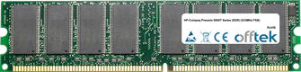 Presario 8000T Serie (DDR) (533MHz FSB) 1GB Modulo - 184 Pin 2.5v DDR333 Non-ECC Dimm
