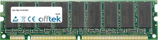 Tiger 133 (S1834) 512MB Modulo - 168 Pin 3.3v PC133 ECC SDRAM Dimm