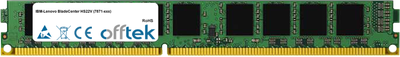 BladeCenter HS22V (7871-xxx) 16GB Modulo - 240 Pin 1.5v DDR3 PC3-10664 ECC Registered Dimm (VLP)