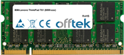 ThinkPad T61 (8899-xxx) 2GB Modulo - 200 Pin 1.8v DDR2 PC2-5300 SoDimm