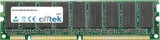 MS-6528 (845 Pro2) 512MB Modulo - 168 Pin 3.3v PC133 ECC SDRAM Dimm