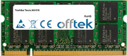 Tecra A9-516 2GB Modulo - 200 Pin 1.8v DDR2 PC2-5300 SoDimm
