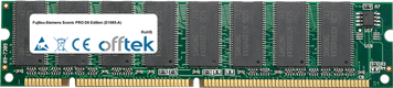 Scenic PRO D6 Edition (D1085-A) 128MB Modulo - 168 Pin 3.3v PC100 SDRAM Dimm