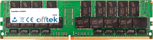 X10DRFF 64GB Modulo - 288 Pin 1.2v DDR4 PC4-23400 LRDIMM ECC Dimm Load Reduced
