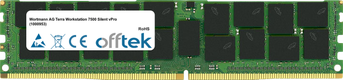 Terra Workstation 7500 Silent VPro (1000953) 16GB Modulo - 288 Pin 1.2v DDR4 PC4-17000 ECC Registered Dimm