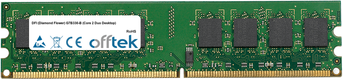 G7B330-B (Core 2 Duo Desktop) 2GB Modulo - 240 Pin 1.8v DDR2 PC2-5300 Non-ECC Dimm