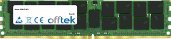 X99-E WS 16GB Modulo - 288 Pin 1.2v DDR4 PC4-17000 ECC Registered Dimm