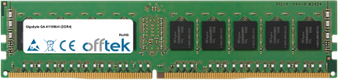 GA-H110M-H (DDR4) 16GB Modulo - 288 Pin 1.2v DDR4 PC4-17000 ECC Dimm
