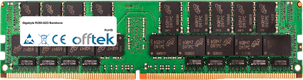 R280-G2O Barebone 64GB Modulo - 288 Pin 1.2v DDR4 PC4-23400 LRDIMM ECC Dimm Load Reduced