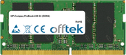 ProBook 430 G3 (DDR4) 8GB Modulo - 260 Pin 1.2v DDR4 PC4-17000 SoDimm