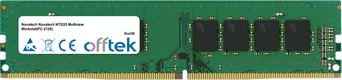 NTI225 Multiview Workstation (PC-2128) 8GB Modulo - 288 Pin 1.2v DDR4 PC4-17000 Non-ECC Dimm