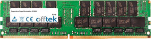SuperWorkstation 5038A-I 64GB Modulo - 288 Pin 1.2v DDR4 PC4-23400 LRDIMM ECC Dimm Load Reduced