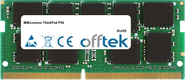 ThinkPad P50 16GB Modulo - 260 Pin 1.2v DDR4 PC4-19200 ECC SoDimm