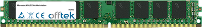 C236A Workstation 16GB Modulo - 288 Pin 1.2v DDR4 PC4-19200 ECC Unbuffered Dimm (VLP)