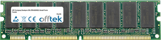 Deskpro EN (PIII-820SD) Small Fattore Di Forma 256MB Modulo - 168 Pin 3.3v PC100 ECC SDRAM Dimm
