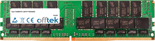 TA80B7071 (B7071T80V8HR) 64GB Modulo - 288 Pin 1.2v DDR4 PC4-23400 LRDIMM ECC Dimm Load Reduced