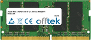IMac 3.0GHz Core I5 - (21.5-inch) (Mid 2017) Retina 4K 16GB Modulo - 260 Pin 1.2v DDR4 PC4-19200 SoDimm