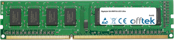 GA-990FXA-UD3 Ultra 8GB Modulo - 240 Pin 1.35v DDR3 PC3-12800 Non-ECC Dimm