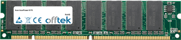 AcerPower 6170 128MB Modulo - 168 Pin 3.3v PC100 SDRAM Dimm