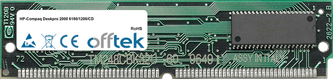 Deskpro 2000 6180/1200/CD 16MB Kit (2x8MB Moduli) - 72 Pin 5v EDO Non-Parity Simm