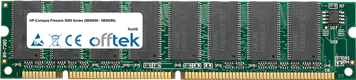 Presario 5000 Serie (5BW000 - 5BW286) 256MB Modulo - 168 Pin 3.3v PC100 SDRAM Dimm