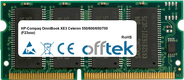 OmniBook XE3 Celeron 550/600/650/700 (F23xxx) 128MB Modulo - 144 Pin 3.3v PC100 SDRAM SoDimm