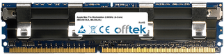 Mac Pro Workstation 2.66GHz  (4-Core) (MA356TA/A, MA356J/A) 4GB Kit (2x2GB Moduli) - 240 Pin 1.8v DDR2 PC2-5300 ECC FB Dimm (Apple Approved)