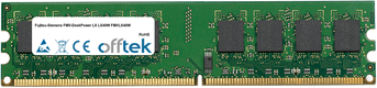 FMV-DeskPower LX LX40W FMVLX40W 1GB Modulo - 240 Pin 1.8v DDR2 PC2-5300 Non-ECC Dimm