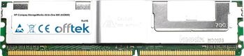 StorageWorks All-In-One 600 (AiO600) 4GB Kit (2x2GB Moduli) - 240 Pin 1.8v DDR2 PC2-5300 ECC FB Dimm