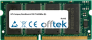 OmniBook 4150 PII 400Mhz (B) 128MB Modulo - 144 Pin 3.3v PC100 SDRAM SoDimm