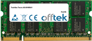 Tecra A8-0HW041 2GB Modulo - 200 Pin 1.8v DDR2 PC2-4200 SoDimm