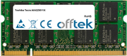 Tecra A8-EZ8511X 2GB Modulo - 200 Pin 1.8v DDR2 PC2-4200 SoDimm