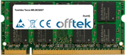 Tecra M5-0EG007 2GB Modulo - 200 Pin 1.8v DDR2 PC2-5300 SoDimm